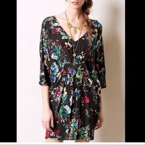 Anthropologie Maeve Petal Palette Tunic Dress